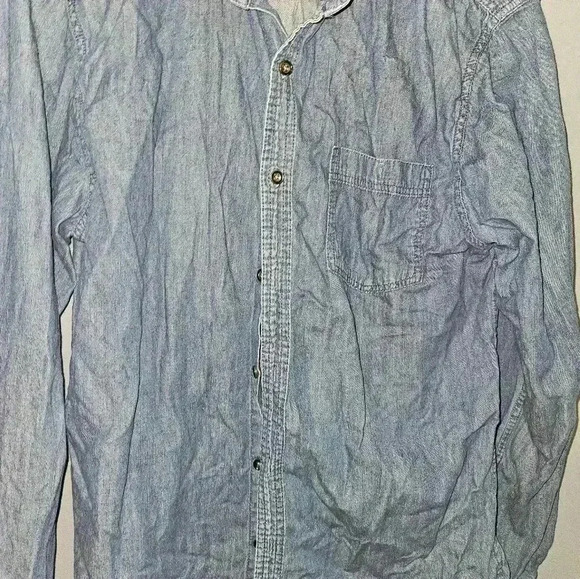 21 Mens Long Sleeve Dress Shirt Size L - Picture 2 of 8